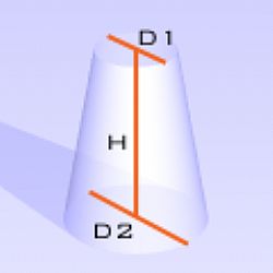 Custom Tapered Cylinder